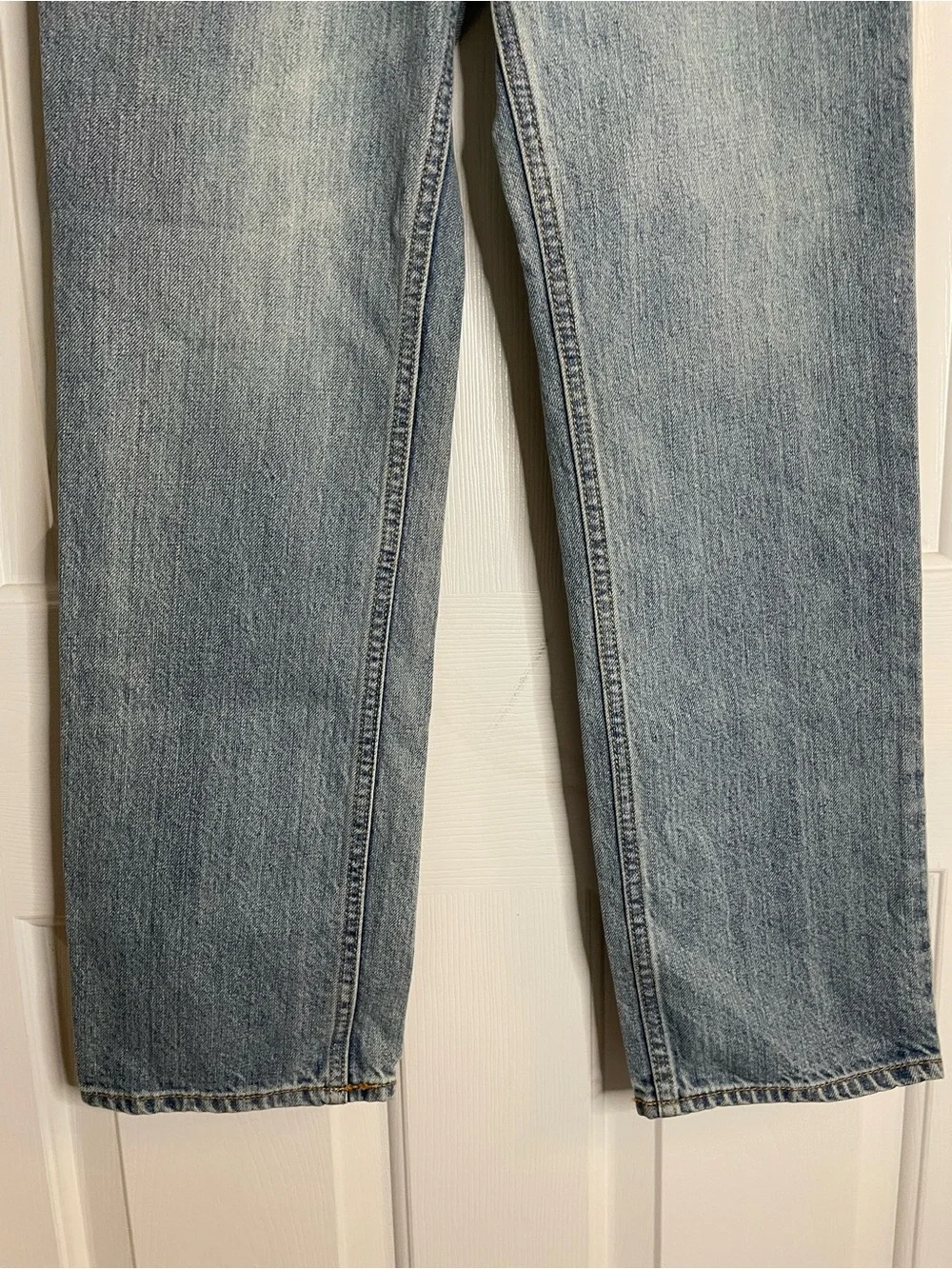 OshKosh B'gosh Light Blue Wash Straight-Leg Snap Jeans EZ Adjust Waist Size 12R